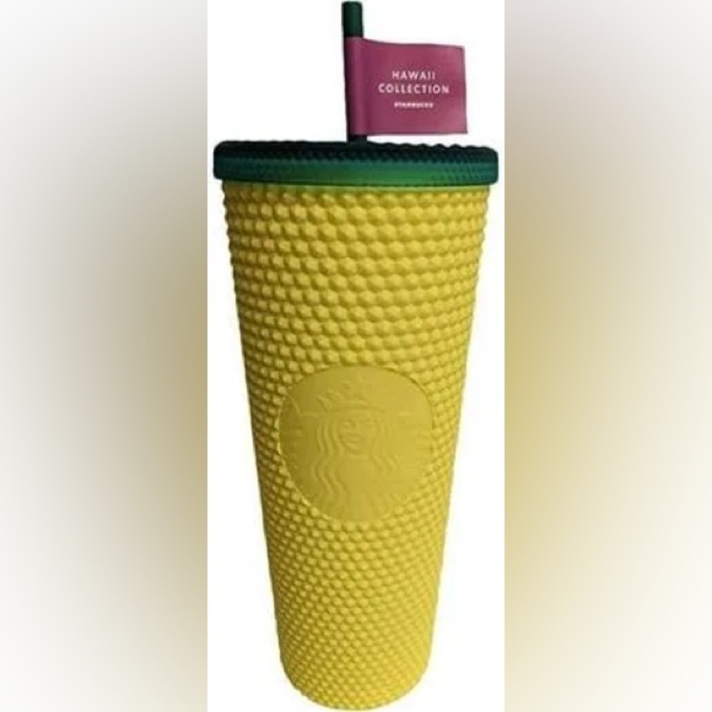 🍍Starbucks Hawaii Pineapple Stud Tumbler Venti NWT